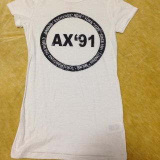 アルマーニエクスチェンジ(ARMANI EXCHANGE)のalx＊ロゴTシャツ(Tシャツ(半袖/袖なし))