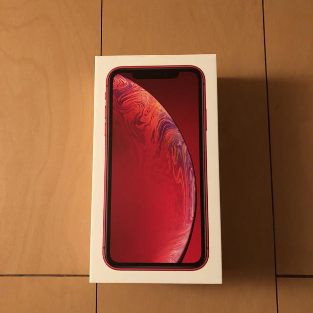 iPhone XR 赤 au (12/30購入)