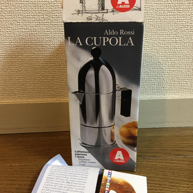 ALESSI - ALESSI アレッシィ La cupola エスプレッソ コーヒーメーカー