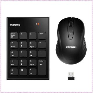 数字入力キーパッド＆マウス セット, Cateck 2.4G ワイヤレス(PC周辺機器)