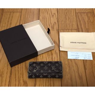 ルイヴィトン(LOUIS VUITTON)のルイヴィトンのモノグラムミニ ラン エベヌ・ミュルティクレ４(キーケース)