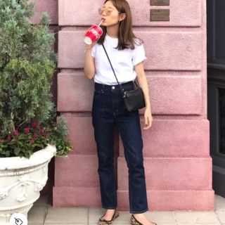 スライ(SLY)のSLY デニム フレアパンツ moussy(デニム/ジーンズ)