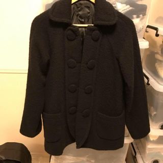 マウジー(moussy)のマウジー 2weyコート ブラック フリー(ピーコート)