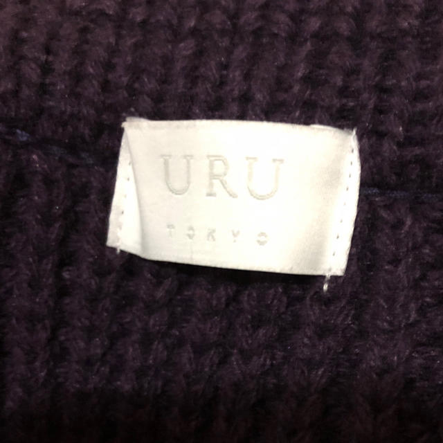 UNUSED(アンユーズド)の17AW URU TOKYO ジップニット メンズのトップス(ニット/セーター)の商品写真