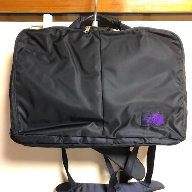 THE NORTH FACE(ザノースフェイス)のTHE NORTH FACE◆パープルレーベル ビジネスバッグ3WAY◆ネイビー メンズのバッグ(ビジネスバッグ)の商品写真