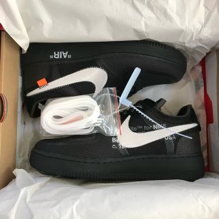 ナイキ(NIKE)のairforce 1 low offwhite nike(スニーカー)