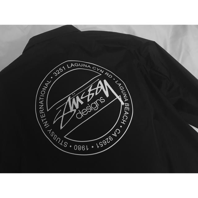 ナイロンジャケットstussy コーチジャケット