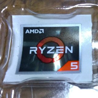 シール AMD RYZEN5(PCパーツ)