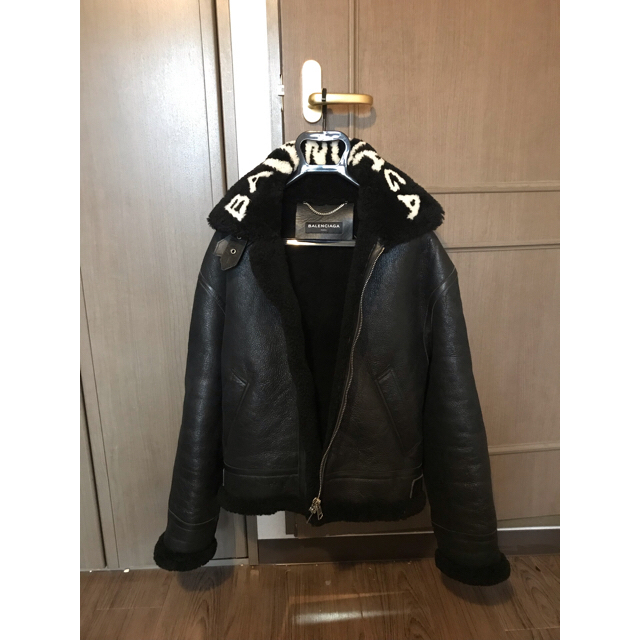 【名作】国内正規品 バレンシアガ ムートンブルゾン 希少 BALENCIAGA