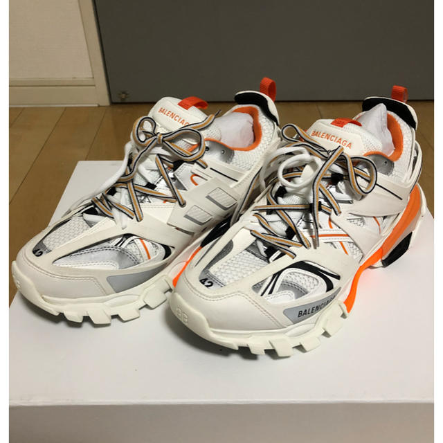 国内正規 balenciaga track trainer 白 42 トラック