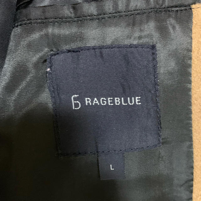 RAGEBLUE(レイジブルー)のRAGEBLUE チェスターコート & ストール 2点セット メンズのジャケット/アウター(チェスターコート)の商品写真