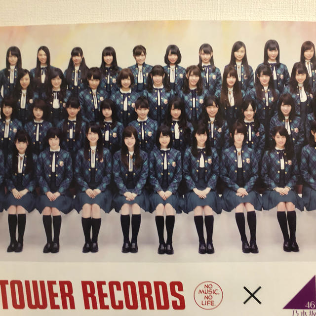 乃木坂46(ノギザカフォーティーシックス)の乃木坂46 ポスター チケットの音楽(女性アイドル)の商品写真