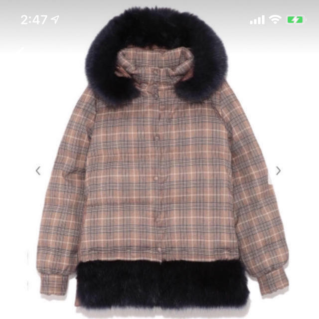 fur fur(ファーファー)のFURFUR ダウンコート レディースのジャケット/アウター(ダウンコート)の商品写真