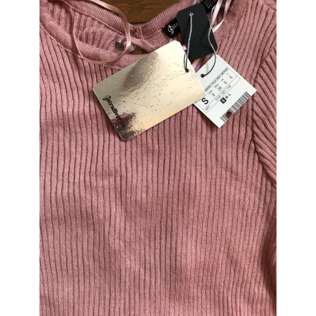 Bershka(ベルシュカ)の新品 stradivarius トップス ニット 背中レースアップ レディースのトップス(ニット/セーター)の商品写真