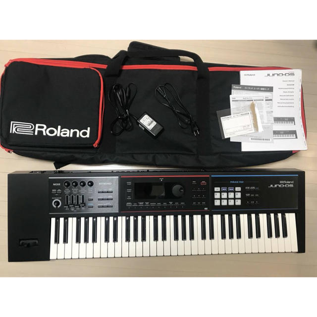 再再販! Roland - Roland JUNO-DS61 ソフトケース・バンドスコア付き