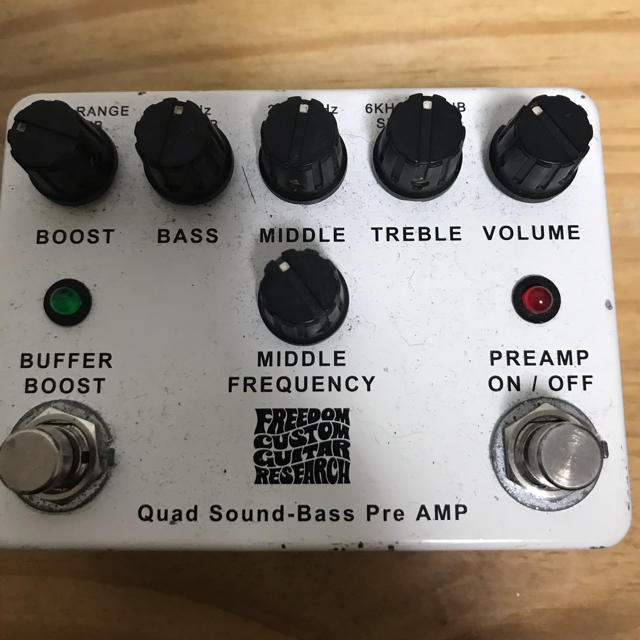 フリーダム ベースエフェクター quad sound  楽器のベース(ベースエフェクター)の商品写真