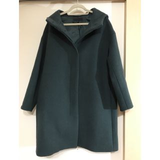 ユニクロ(UNIQLO)のユニクロ コート グリーン  S(ダッフルコート)