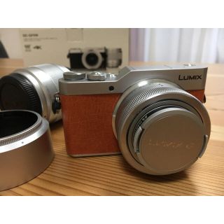 パナソニック(Panasonic)のパナソニック ミラーレス一眼カメラ LUMIXG DC-GF9W オレンジ(ミラーレス一眼)