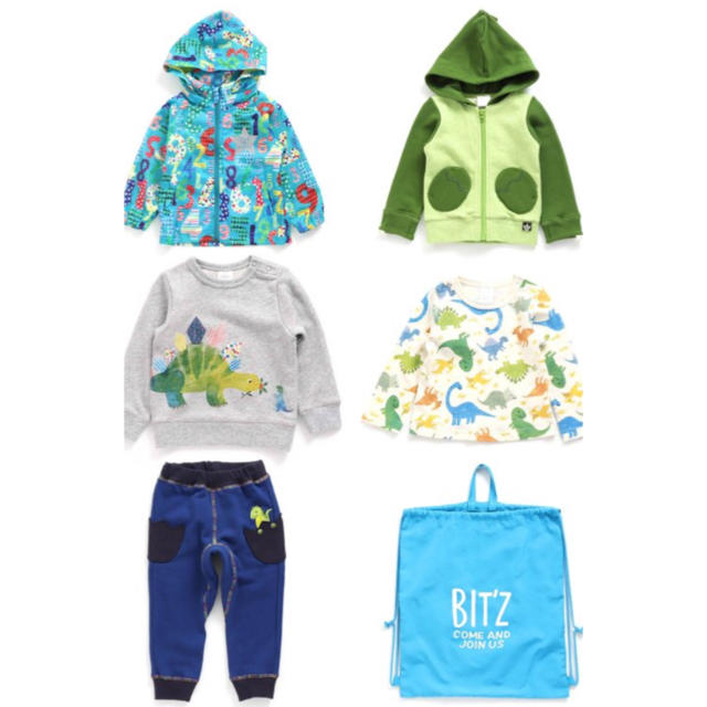 Bit'z(ビッツ)の120 2019福袋 キッズ/ベビー/マタニティのキッズ服男の子用(90cm~)(Tシャツ/カットソー)の商品写真