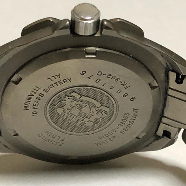ELGIN(エルジン)のELGIN エルジン  腕時計 クオーツ FK-962-C 稼動品 メンズの時計(腕時計(アナログ))の商品写真