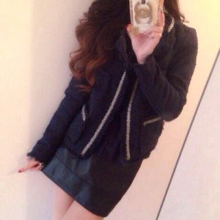 ザラ(ZARA)の♡ZARA♡ジャケット♡(ノーカラージャケット)