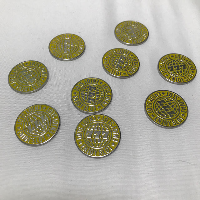 大特価! スロット用 パチスロ メダル コイン 2500枚 6個セット 大特価! スロット用 パチスロ メダル コイン 2500枚 6個セット