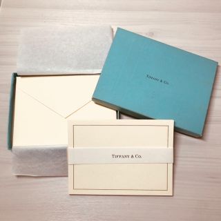 ティファニー(Tiffany & Co.)のティファニーメッセージカード(ノート/メモ帳/ふせん)