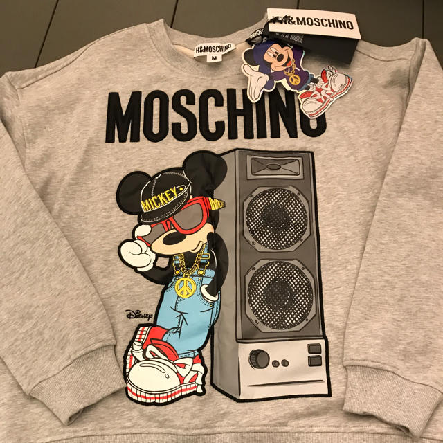 MOSCHINO(モスキーノ)のモスキーノH&Mコラボトレーナー レディースのトップス(トレーナー/スウェット)の商品写真