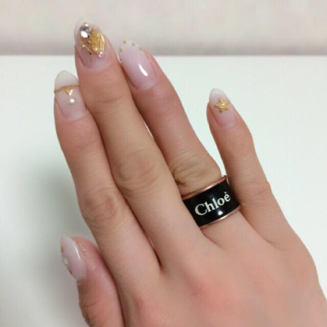 Chloe(クロエ)のchloe ロゴリング レディースのアクセサリー(リング(指輪))の商品写真