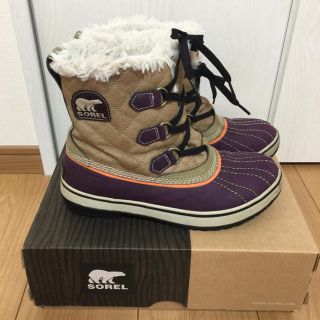 ソレル(SOREL)の美品😃 SORELショートブーツ サイズ8🎶(ブーツ)