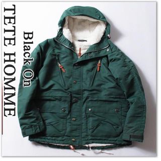 テットオム(TETE HOMME)のテットオム 正規品　裏ボア マウンテンパーカー 　新品未使用(マウンテンパーカー)