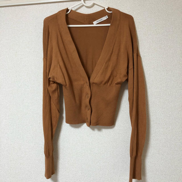 moussy(マウジー)のめい様専用【moussy】アイレットカーディガン ブラウン レディースのトップス(カーディガン)の商品写真