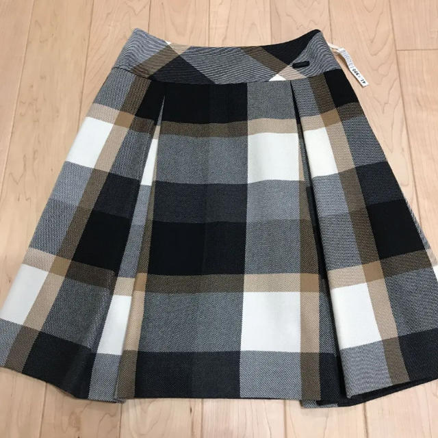 美品 ブルーレーベル クレストブリッジ チェック スカート バーバリー