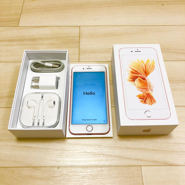 iPhone 6s Rose Gold 64 GB docomo