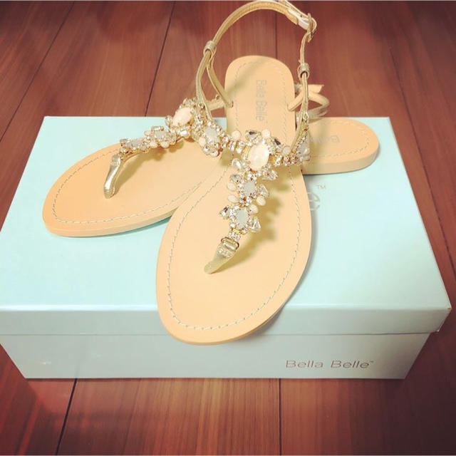 【値下げ】bella belle サンダル レディースの靴/シューズ(サンダル)の商品写真