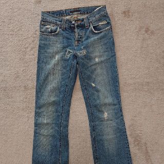 ヌーディジーンズ(Nudie Jeans)のヌーディージーンズ  ダメージデニム  W27(デニム/ジーンズ)