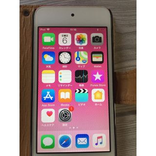 アイポッドタッチ(iPod touch)のiPod touch  ピンク 16G 6世代(スマートフォン本体)