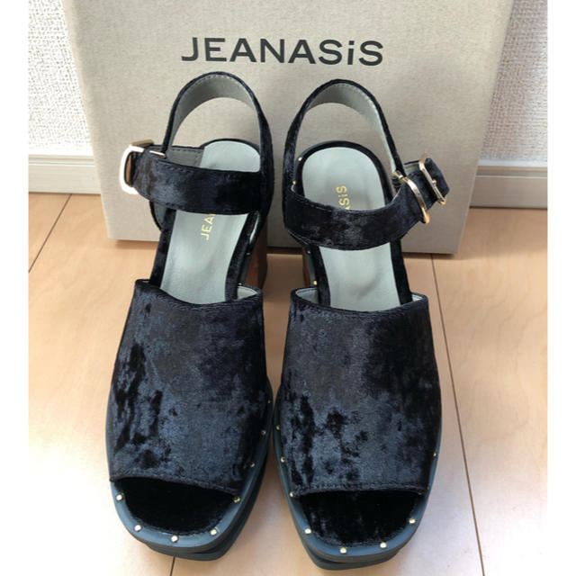 JEANASIS(ジーナシス)の【☆新品☆】ジーナシス プラットフォームヒールサボ サンダル レディースの靴/シューズ(サンダル)の商品写真