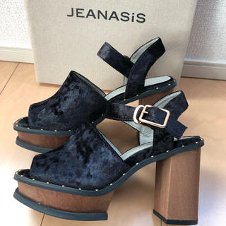 ジーナシス(JEANASIS)の【☆新品☆】ジーナシス プラットフォームヒールサボ サンダル(サンダル)