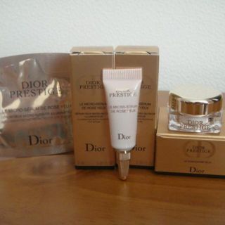 ディオール(Dior)のディオール★プレステージ★目元用クリーム＆目元用美容液(サンプル/トライアルキット)