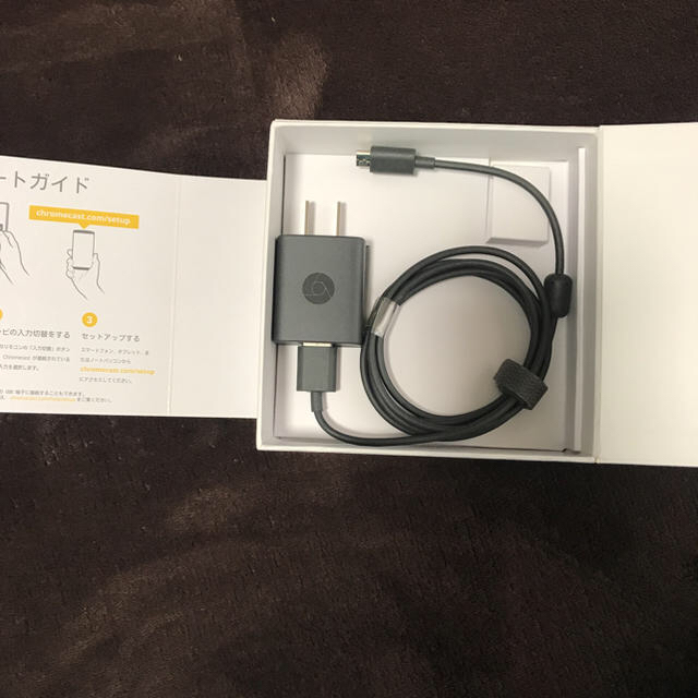 CHROME(クローム)のChromecast スマホ/家電/カメラのテレビ/映像機器(映像用ケーブル)の商品写真