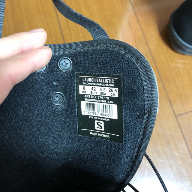 SALOMON(サロモン)のサロモン スノーボード ブーツ メンズ 26.5㌢ スポーツ/アウトドアのスノーボード(ブーツ)の商品写真