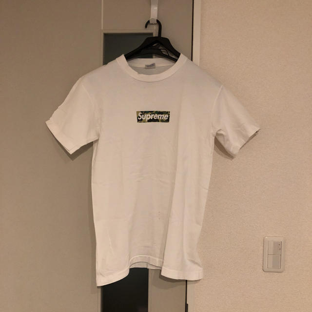 supreme×A BATHING APE 迷彩BOXロゴTシャツ Mサイズ - Tシャツ ...