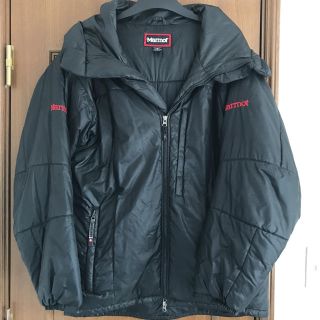 マーモット(MARMOT)のマーモット Marmot PRIMALOFT ビレイパーカー メンズ M 黒(マウンテンパーカー)