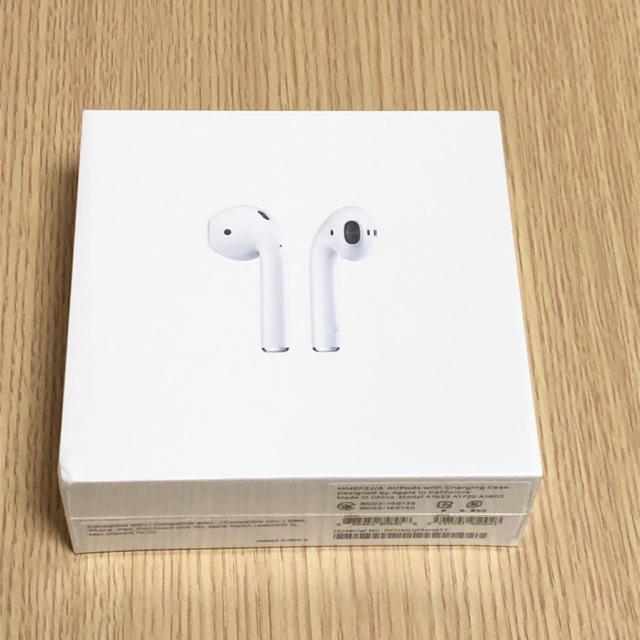 スマホ/家電/カメラ【即発送】アップル AirPods 新品 未使用 未開封