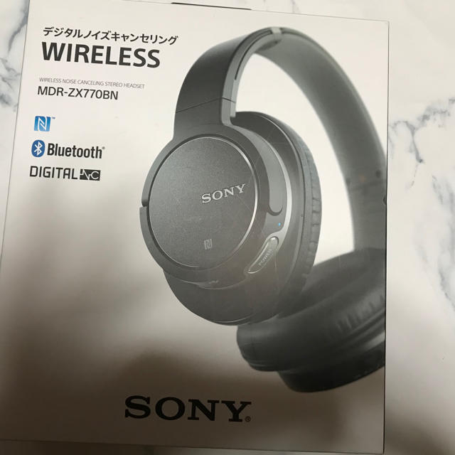 お値下げ SONY ヘッドホン MDR- ZX770BNオーディオ機器