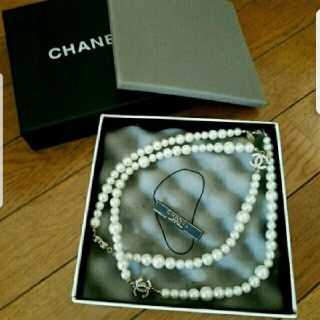 シャネル(CHANEL)のマリィ様専用‪‪❤︎‬CHANEL♡パールネックレス(ネックレス)