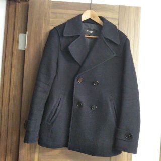 バーバリーブラックレーベル(BURBERRY BLACK LABEL)のBURBERRY　Pコート　ダメージあり(ピーコート)