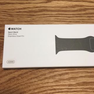 アップルウォッチ(Apple Watch)のapplewatchアップルウォッチ 純正バンド42mm(その他)