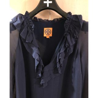 トリーバーチ(Tory Burch)のトリーバーチ✨シルクシフォン ワンピース♡(ひざ丈ワンピース)